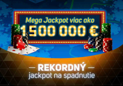 Mega Jackpot už presiahol milión a pol