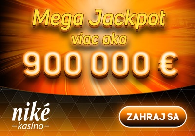 Mega Jackpot sa blíži k miliónu eur