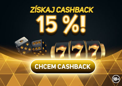 Hrajte o 15 % cashback a stotisícový Mega Jackpot