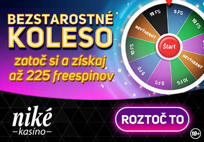 Vytočte si free spiny v Bezstarostnom kolese