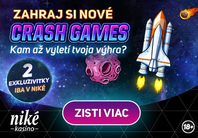 Zahrajte si crash games v Niké