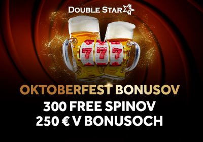 Nezmeškaj Oktoberfest bonusov v DoubleStar