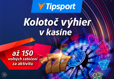 Kolotoč výhier s freespinmi v Tipsporte