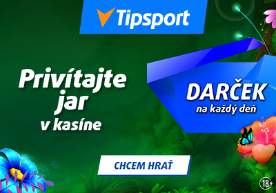 Privítaj jar v Tipsporte s bonusmi