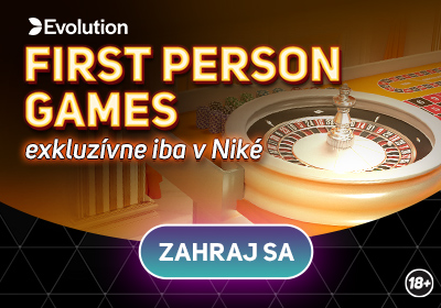 Zahraj si first person ruletu a blackjack v Niké 
