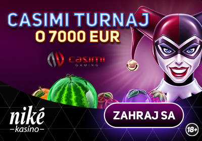 Zabojuj v Casimi turnaji o podiel zo 7 000 €