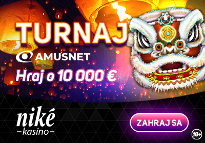 Zabojuj o odmenu v Amusnet turnaji 