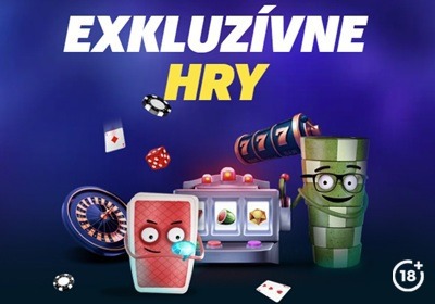 Vyskúšaj exkluzívne hry v Sazke
