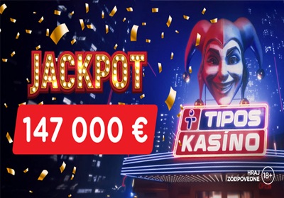 V Tipose padol ďalší parádny jackpot 