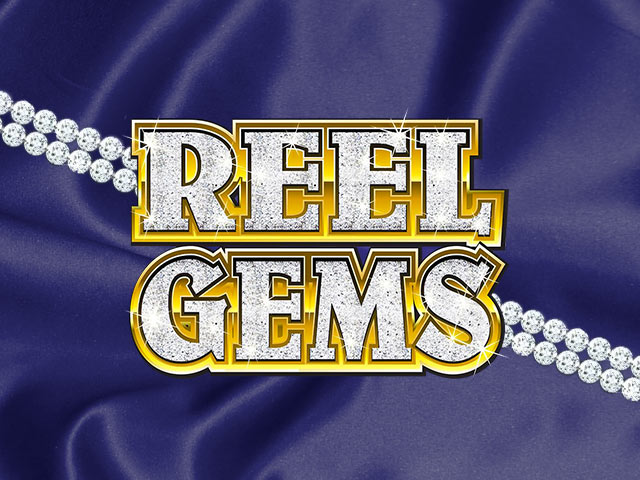 Slot machine with gem symbols Reel Gems