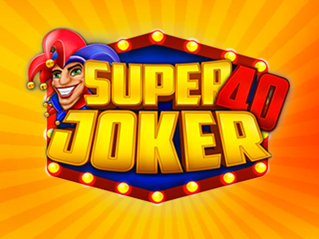 Joker slot Super Joker 40