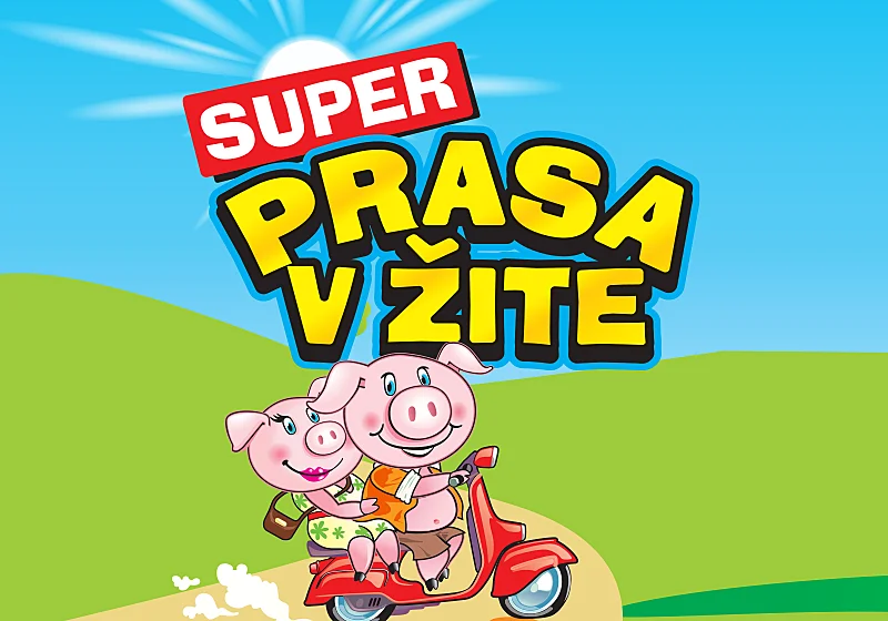 Super prasa v žite