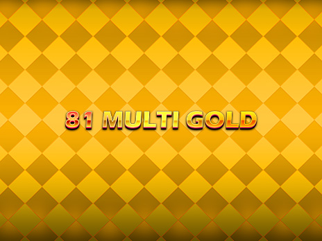 Ovocný výherný automat 81 Multi Gold